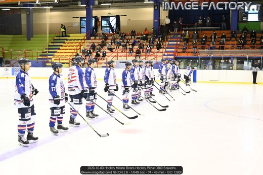 2020-10-03 Hockey Milano Bears-Hockey Pieve 0689 Squadra